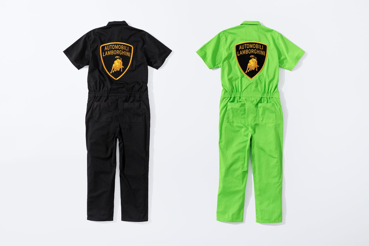 Комбинезоны Supreme x Automobili Lamborghini Spring/Summer 2020