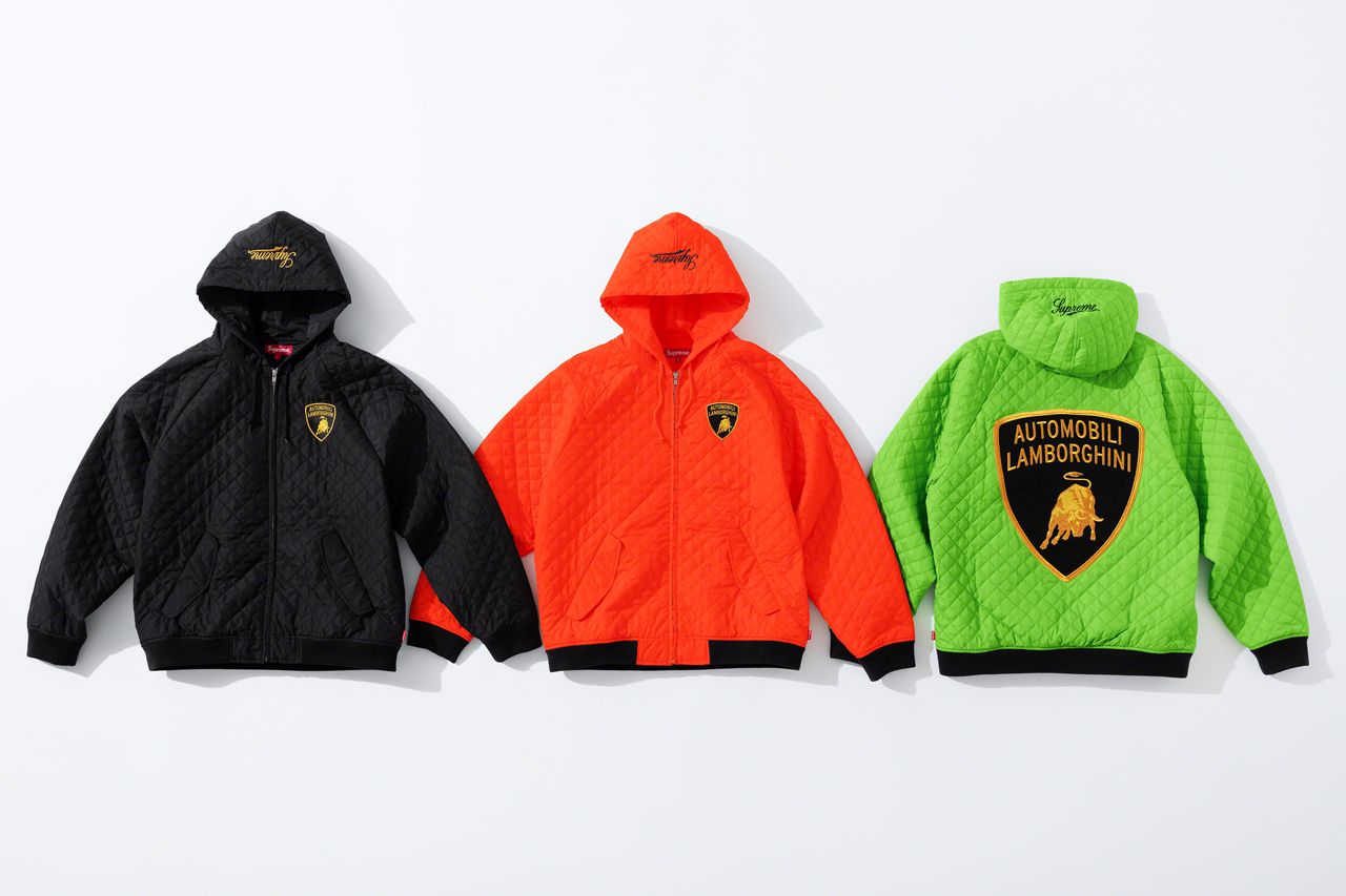 Куртки Supreme x Automobili Lamborghini Spring/Summer 2020