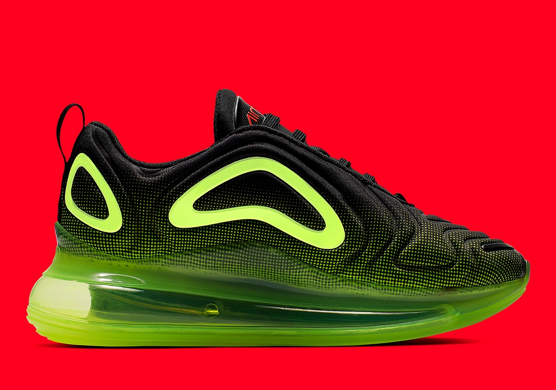 Nike Air Max 720 «Volt» - бренд выпустит кроссовки в мужской сетке