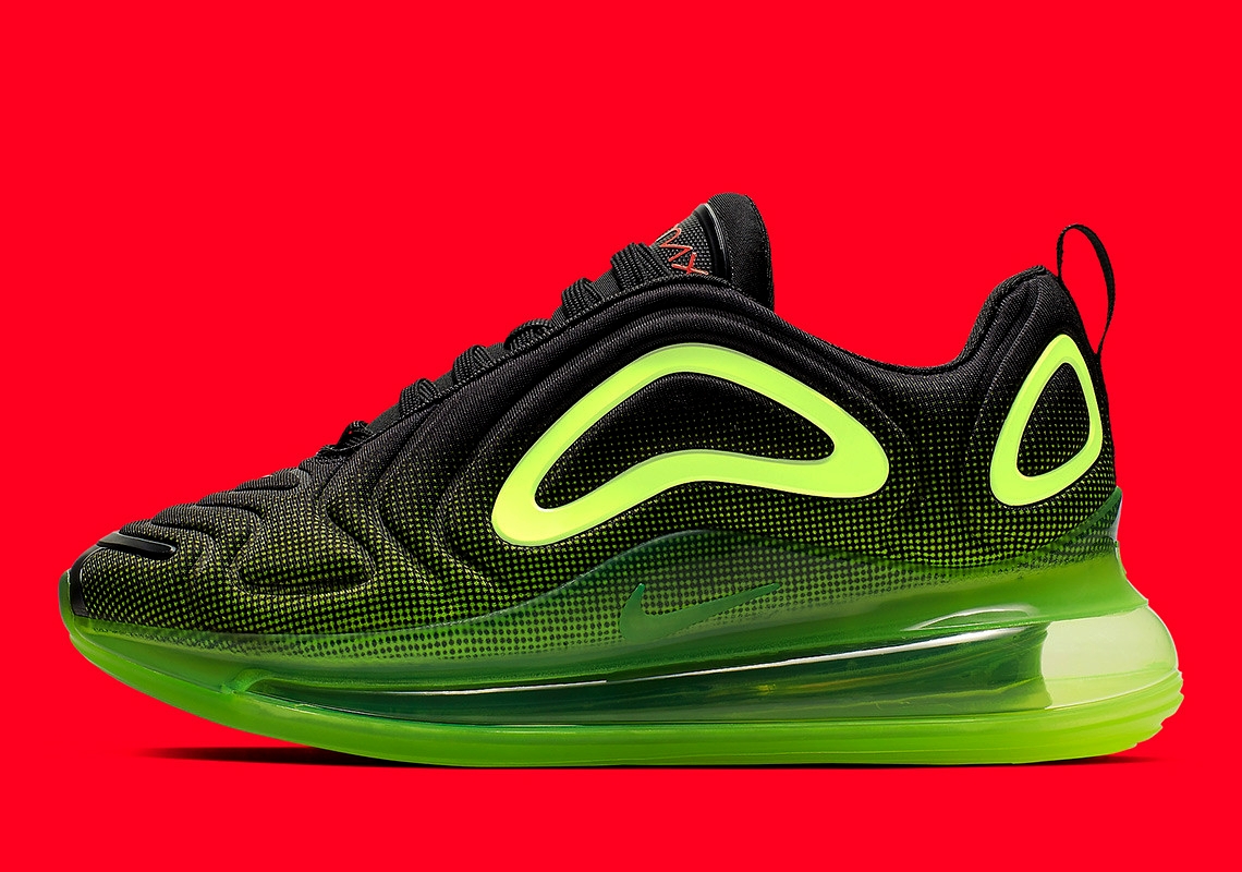 Nike Air Max 720 «Volt» - бренд выпустит кроссовки в мужской сетке