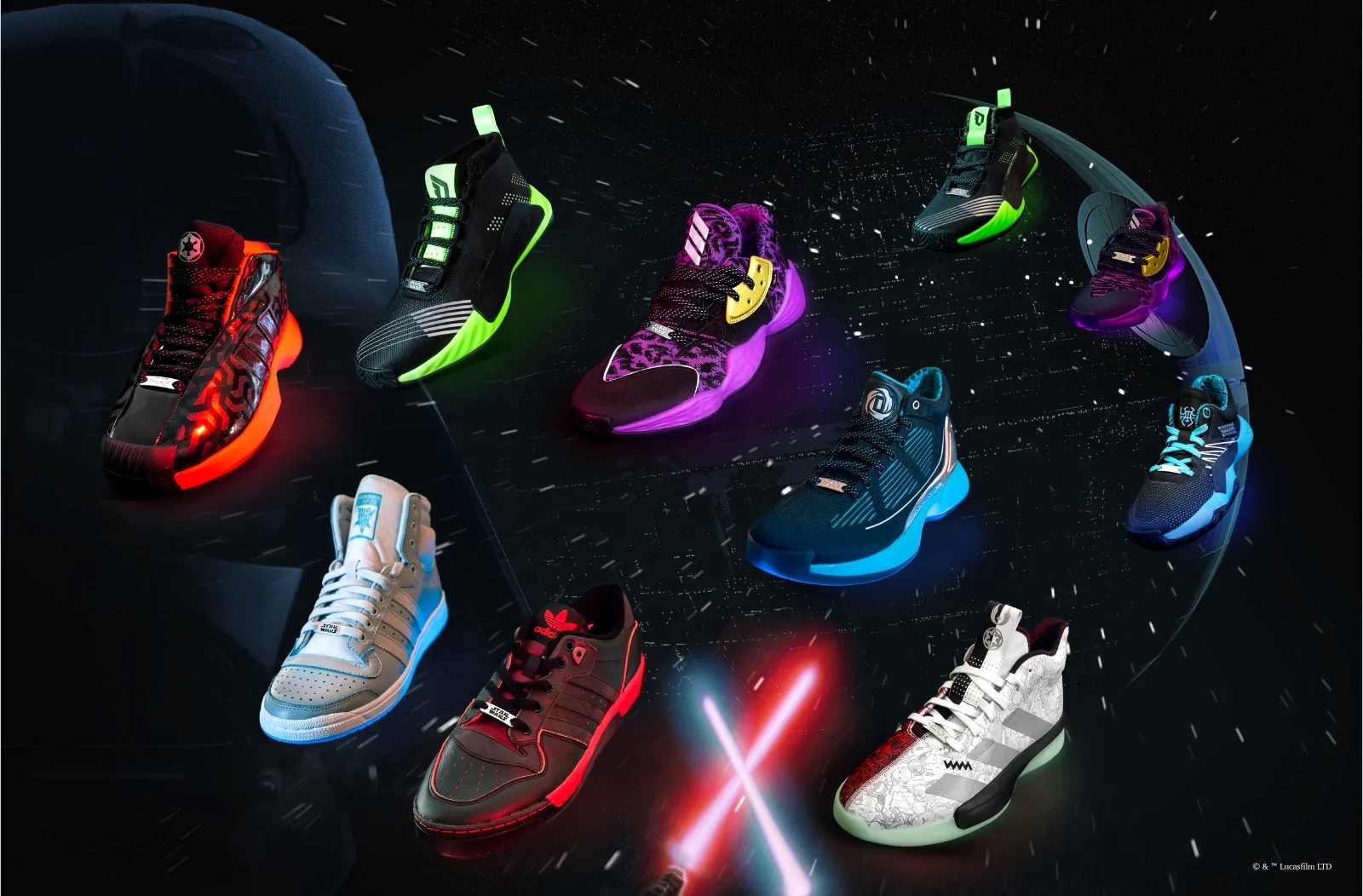 adidas Basketball x Star Wars - всё о коллекции в честь Звездных войн