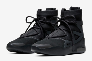 Nike Air Fear Of God 1 «Triple Black» детали релиза
