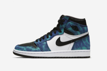 Купить Air Jordan 1 «Tie Dye»