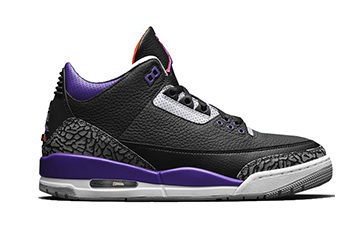 Купить Air Jordan 3 Retro «Court Purple»