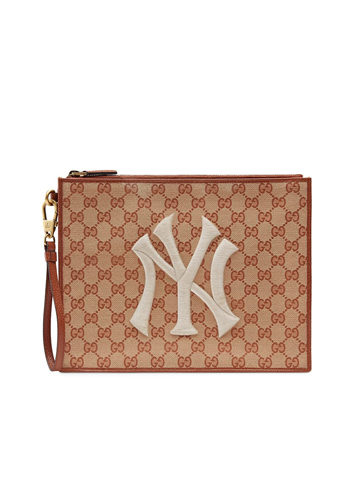 Клатч Gucci с нашивкой NY Yankees