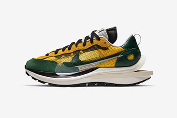 Nike x sacai VaporWaffle Tour Yellow и Gorge Green-Sail mcmag.ru