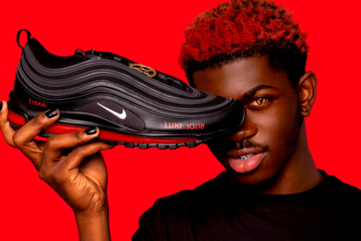 Nike подал в суд на коллаб MSCHF x Lil Nas X Air Max 97 «Satan Shoes»