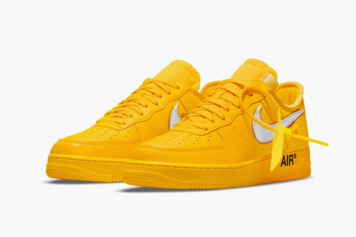 Off-White x Nike Air Force 1 «University Gold» - подробности релиза