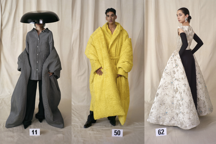 Balenciaga Fall/Winter 2021 Couture - дебютная кутюрная коллекция Демны Гвасалии