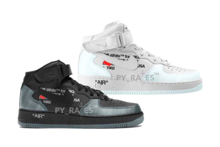 Off-White x Nike Air Force 1 Mid - первый взгляд на релиз 2022 года