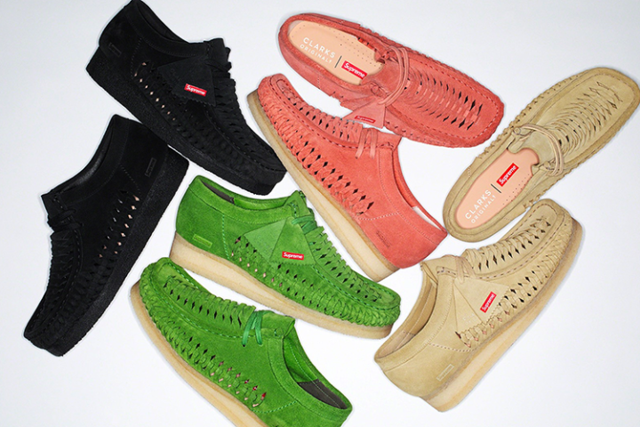 Supreme x Clarks Originals Fall/Winter 2021 Wallabee Woven - подробности коллаборации
