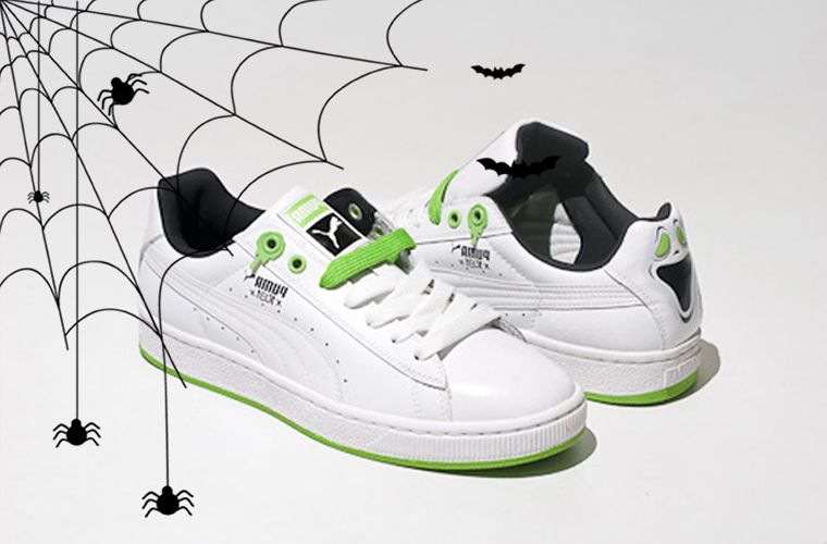 Кроссовки на Хэллоуин - Puma Basket Boo (2009)