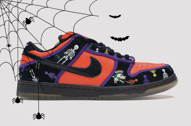 Кроссовки на Хэллоуин - Nike SB Dunk Low «Day of the Dead»
