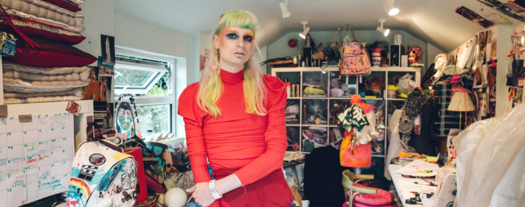 Мэтти Бован в своей студии
