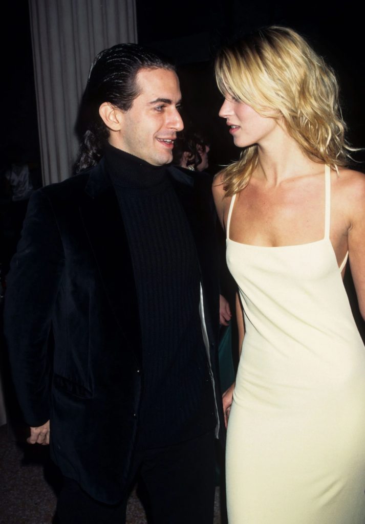 Марк Джейкобс и Кейт Мосс на Met Gala 1995