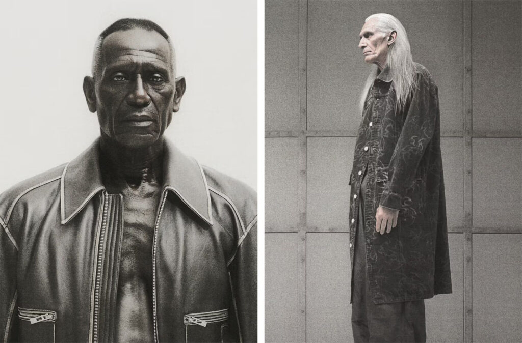 Рекламная кампания коллекции Han Kjobenhavn Fall/Winter 2023