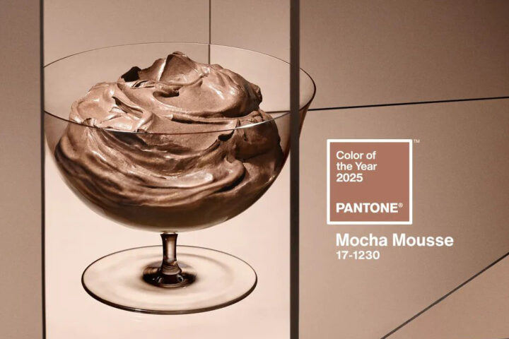 Цвет года Pantone 2025 Mocha Mousse