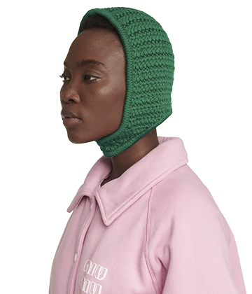 Вязаная шапка Miu Miu